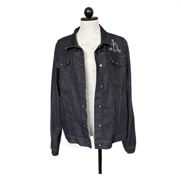 Hot Topic Panic at the Disco Denim Jacket Button Front & Cuffs & Waist Size 2XL - Picture 4 of 16